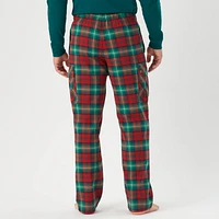 Men's Flannel Cargo Lounge Pants