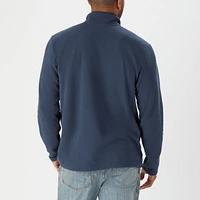 Men's Doubleback Fleece Button Mock Pullover