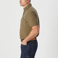 Men's 40 Grit Poplin Short Sleeve Shirt