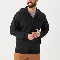 Men's Midweight Relaxed Fit Full Zip Hoodie Sweatshirt