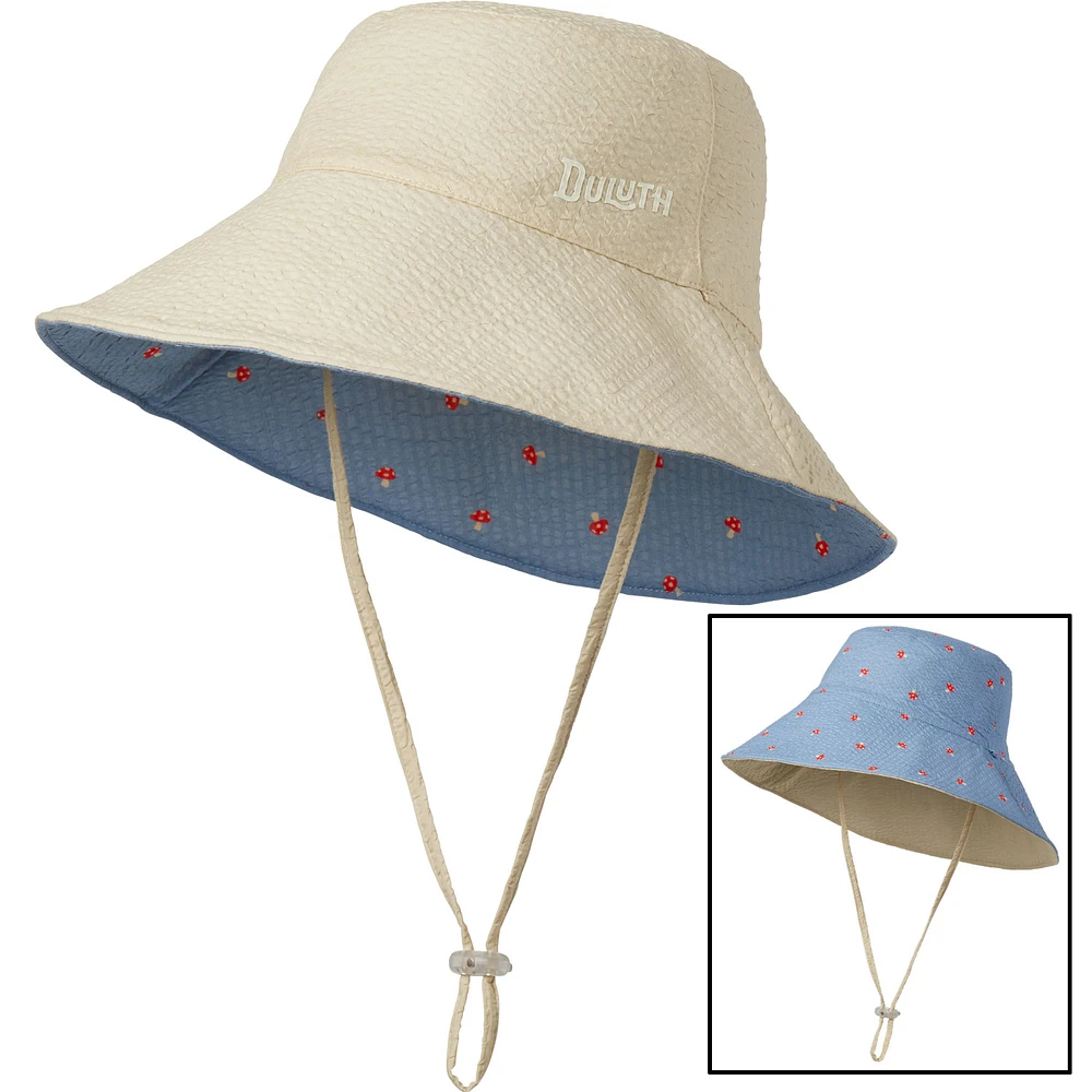 Women's Reversible Garden Bucket Hat