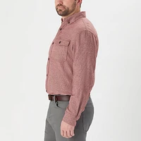 Men's Free Swingin' Twist Cotton Relaxed Fit Shirt