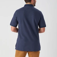 Men's No Polo Shirt Short Sleeve