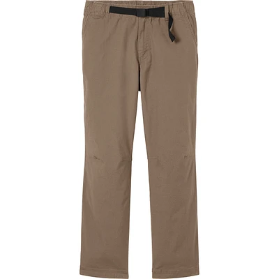Men's Belted Lightweight Canvas Standard Fit Pants