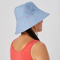 Women's Reversible Garden Bucket Hat