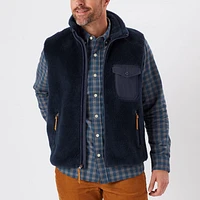 Men's Best Made Sherpa Zip Up Vest