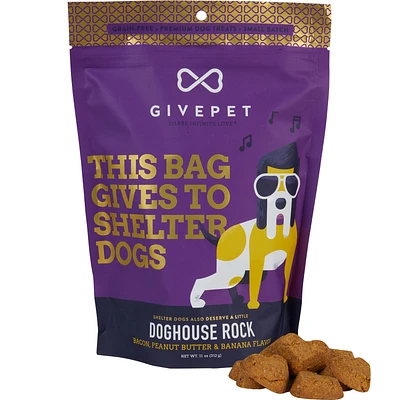 GivePet Doghouse Rock Treats