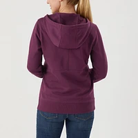 Women's Fleece Full Zip Logo Hoodie