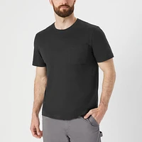 Men's 40 Grit Standard Fit Short Sleeve Crew with Pocket