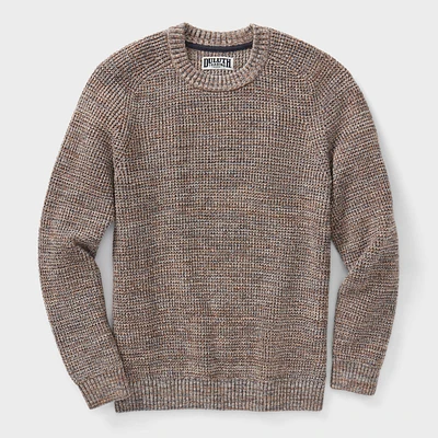Men's Burly Retirement Crew Waffle Sweater