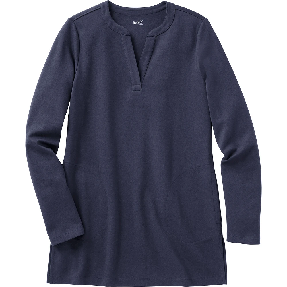 Women's Plus Ponte Pro Tunic