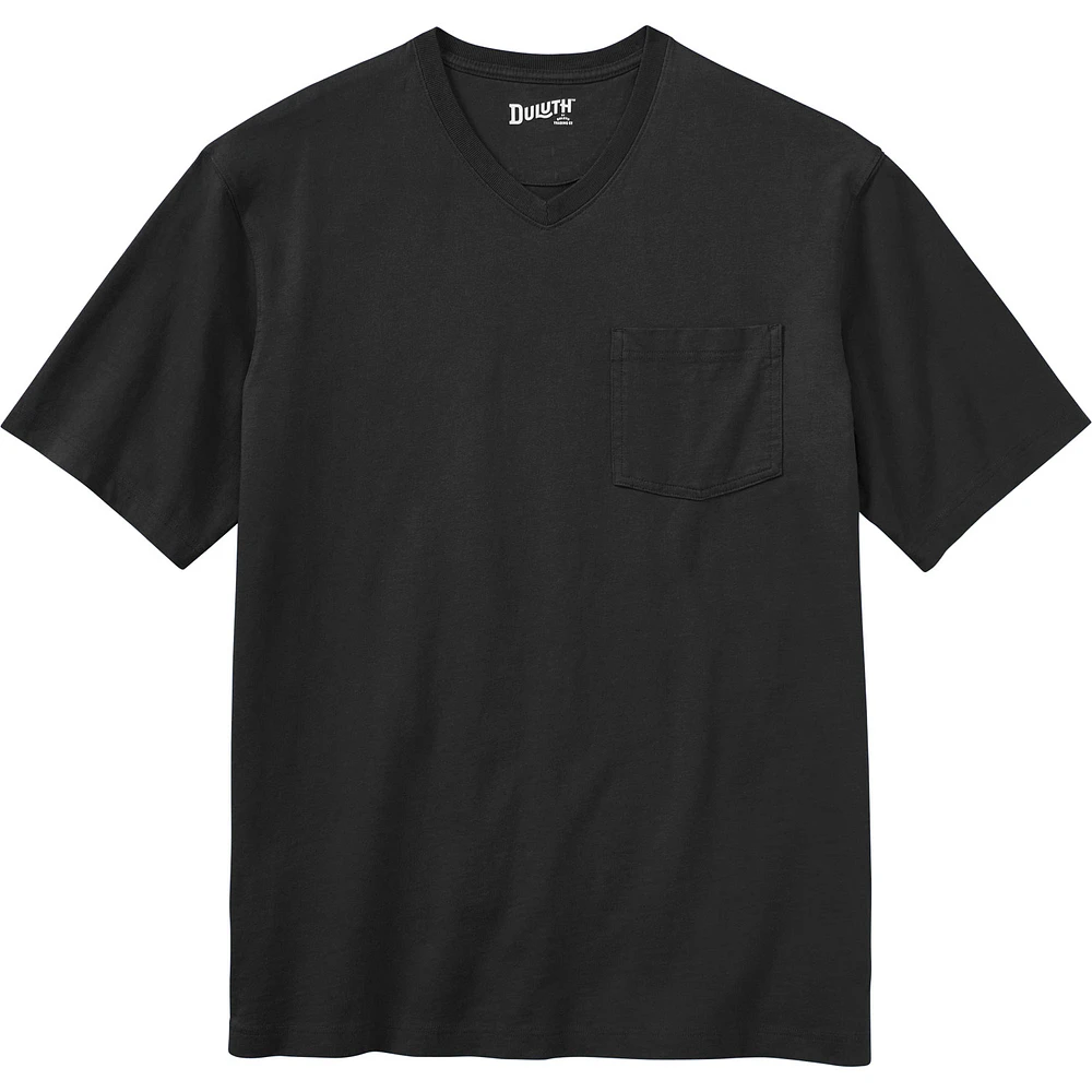 Men's Longtail T Relaxed Fit Short Sleeve V-Neck with Pocket