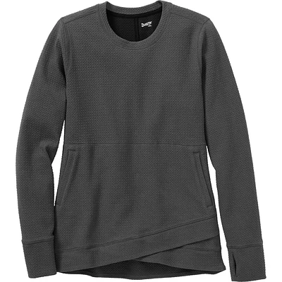 Women's Textured Jacquard Sweatshirt