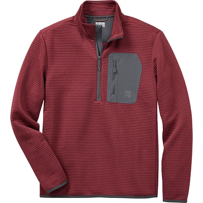 Men's AKHG Blackburn Standard Fit 1/4 Zip Mock