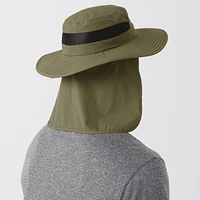 Men's Lightweight Crusher Convertible Sun Cape Hat