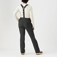 Women's AKHG Free Clime Soft Shell Pants with Suspenders