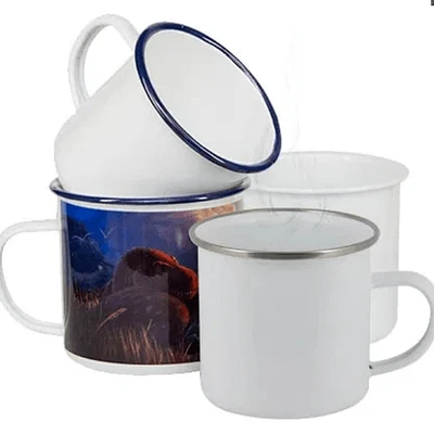 12 oz. Enamel Mugs