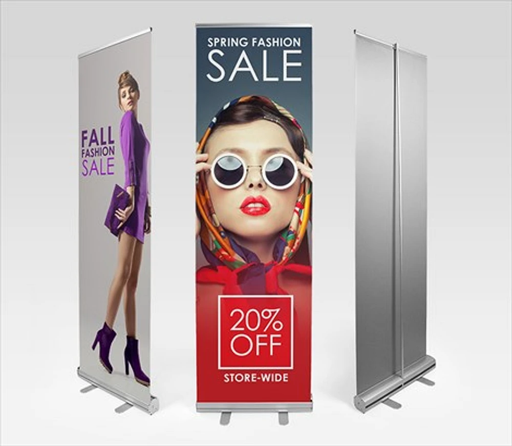 Retractable Roll-Up Banners