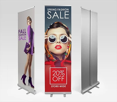 Retractable Roll-Up Banners