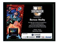 Printed Plaques