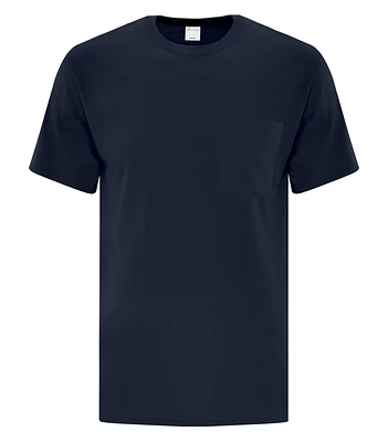 ATC1000P - EVERYDAY COTTON POCKETED TEE