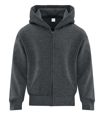 ATCY2600 - EVERYDAY FLEECE FULL ZIP HOODED YOUTH SWEATSHIRT