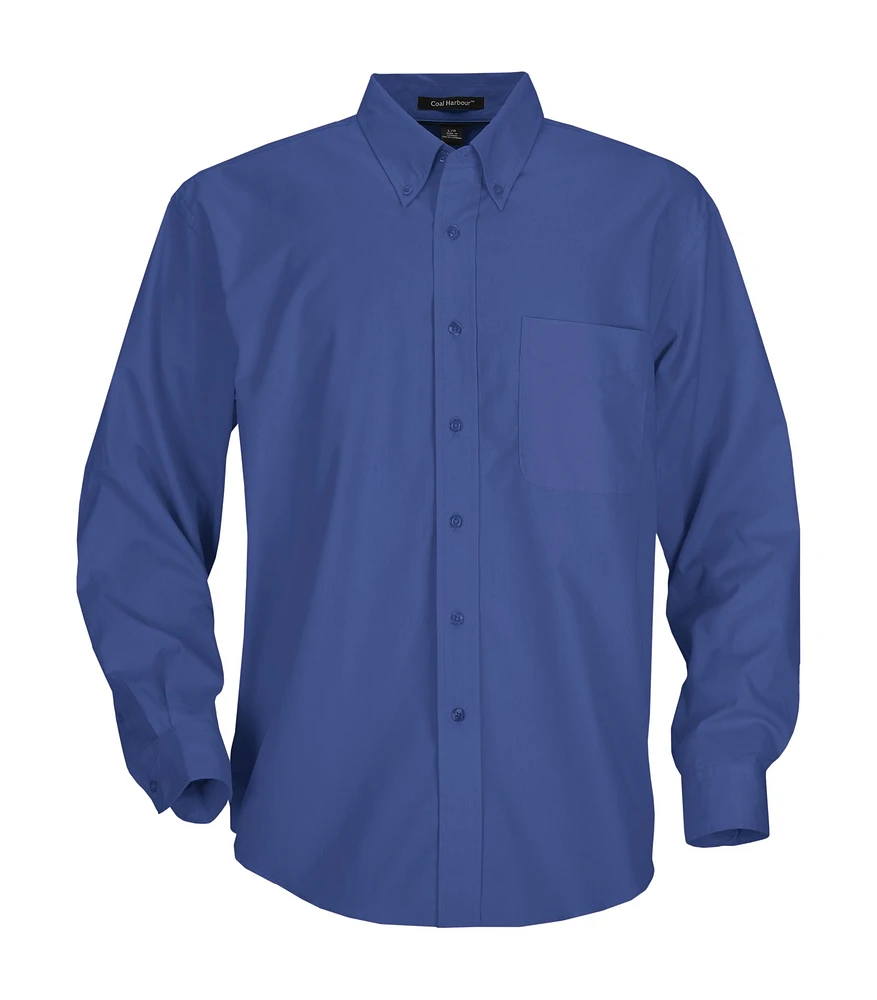 D610 - COAL HARBOUR EASY CARE LONG SLEEVE WOVEN SHIRT