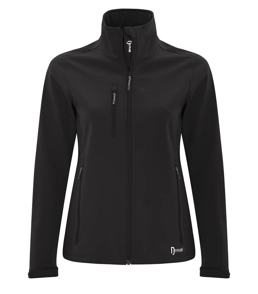 DF7662L - DRYFRAME® STRATA TECH SOFT SHELL LADIES' JACKET