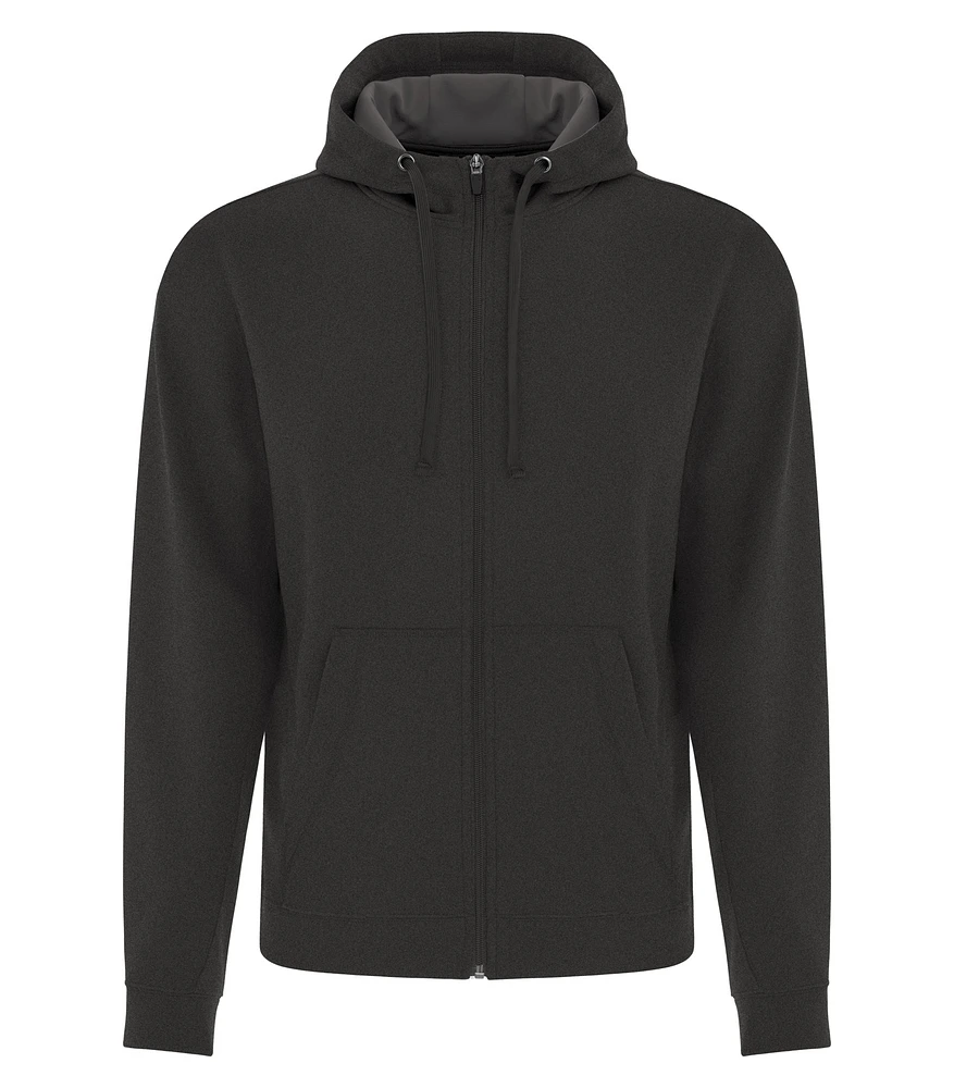 F2004 - GAME DAY FLEECE FULL ZIP HOODED SWEATSHIRT