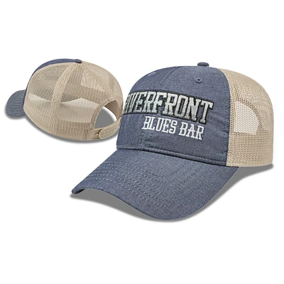 I1014 - Classic Series – Chambray With Soft Mesh Back Cap Hat