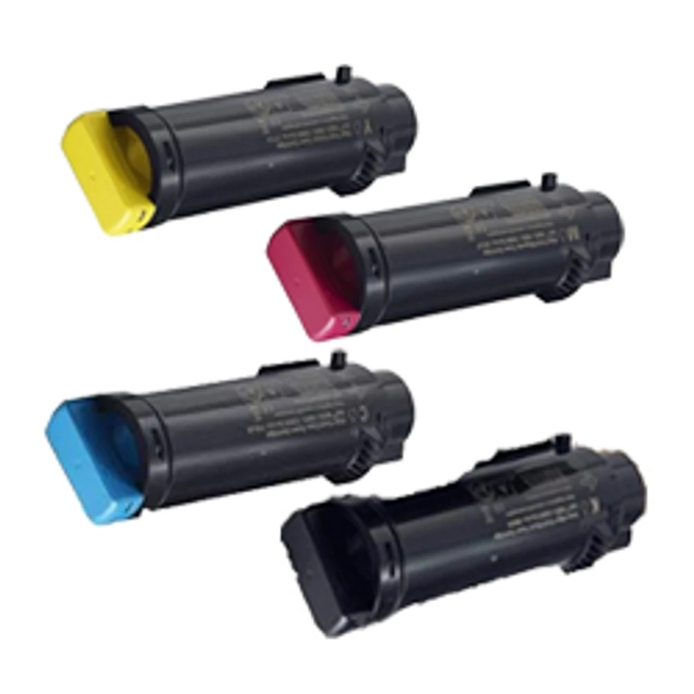 Xerox 6515 / 6510 Laser Toner Cartridge Set Black Cyan Magenta Yellow