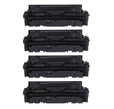 Canon 055H  High Yield Laser Toner Cartridge Set Black Cyan Magenta Yellow No Chip