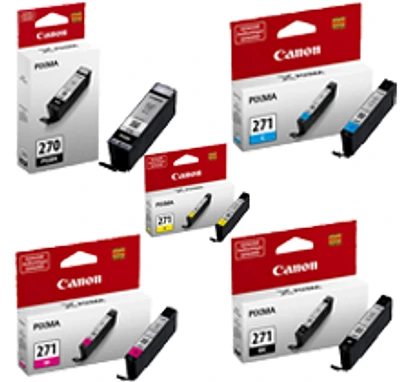 Canon PGI-270-BK / CLI-271 Ink / Inkjet Cartridge Set