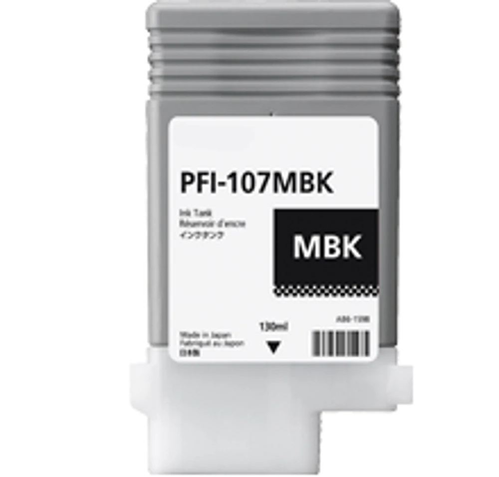 Canon 6704B001AA (PFI-107MBK) Ink / Inkjet Cartridge Matte Black