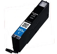 Canon CLI-251XL Ink / Inkjet High Yield Cartridge Cyan