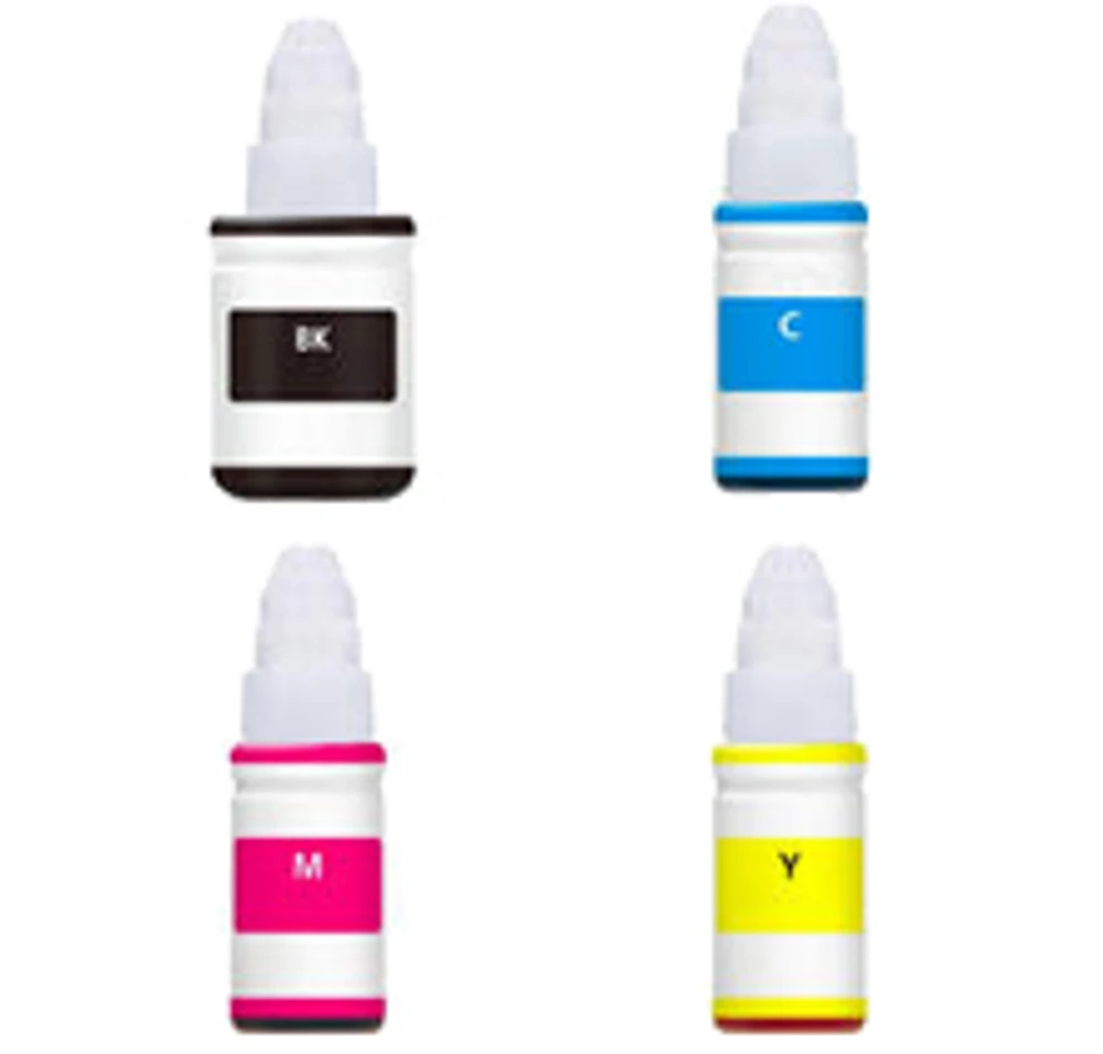 Canon GI-290 Ink / Inkjet Bottle High Yield Set Black Cyan Magenta Yellow