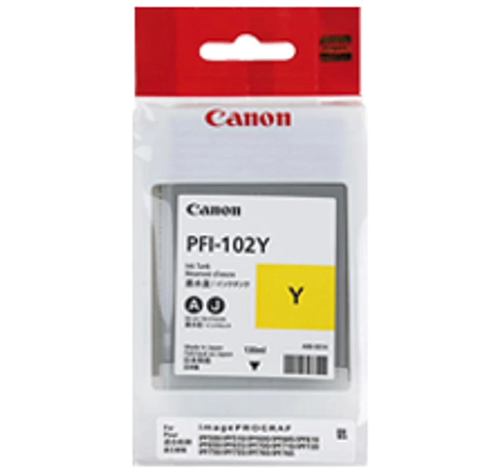 Canon PFI-102Y Ink / Inkjet Cartridge Yellow