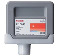 Canon PFI-304R Ink / Inkjet Cartridges Red