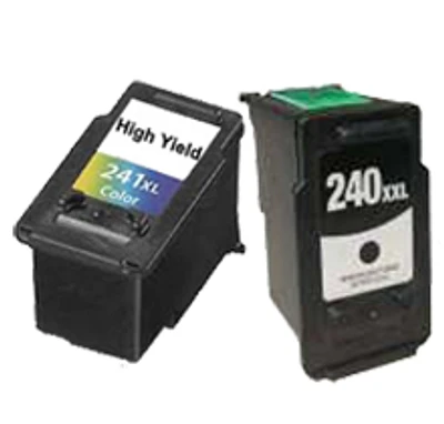 Canon PG240XXL / CL241XL Extra Ink / Inkjet Combo Extra High Yield Black High Yield Color Pack