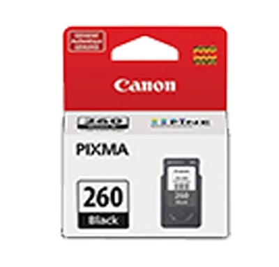 Canon 3707C001 (PG-260) Black Ink / Inkjet Cartridge