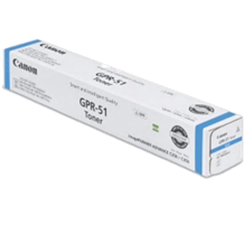 Canon OEM-8517B003AA (GPR-51) Cyan Laser Toner Cartridge