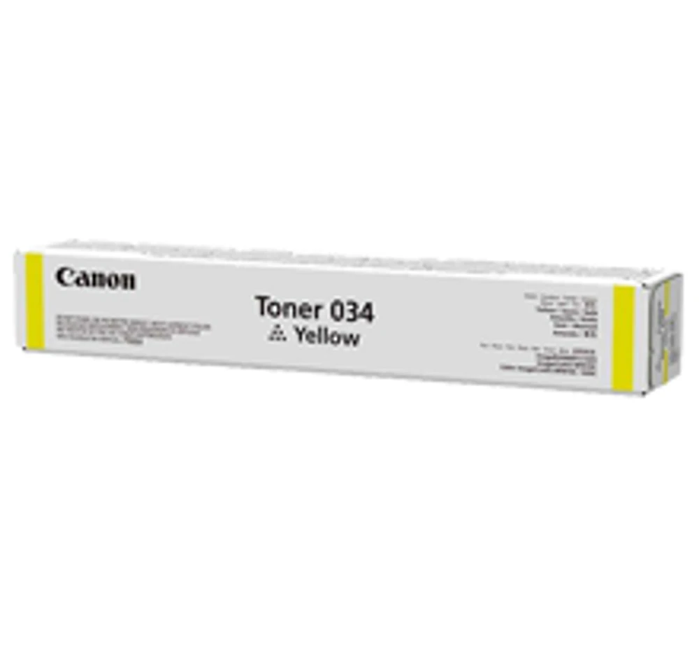 Canon OEM-9451B001 (034) Yellow Laser Toner Cartridge