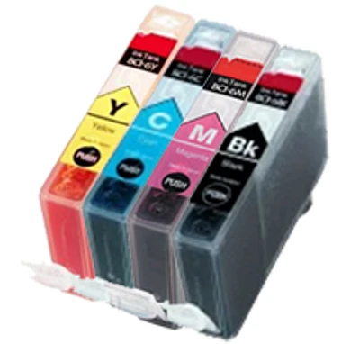 Canon BCI6 Ink / Inkjet Cartridges Set Black Cyan Yellow Magenta