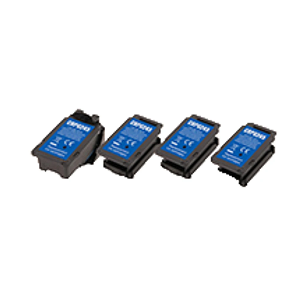 Canon PG-245XL Eco-Saver Black Ink Cartridge 4PK Combo ( ATTN: The 1st Cartridge in the Printhead Already ).