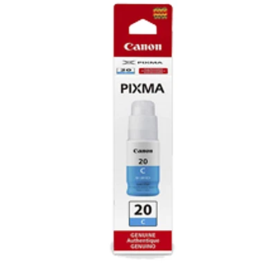 Canon 3394C001 (GI-20) Cyan Ink / Inkjet Cartridge