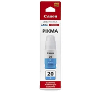 Canon 3394C001 (GI-20) Cyan Ink / Inkjet Cartridge