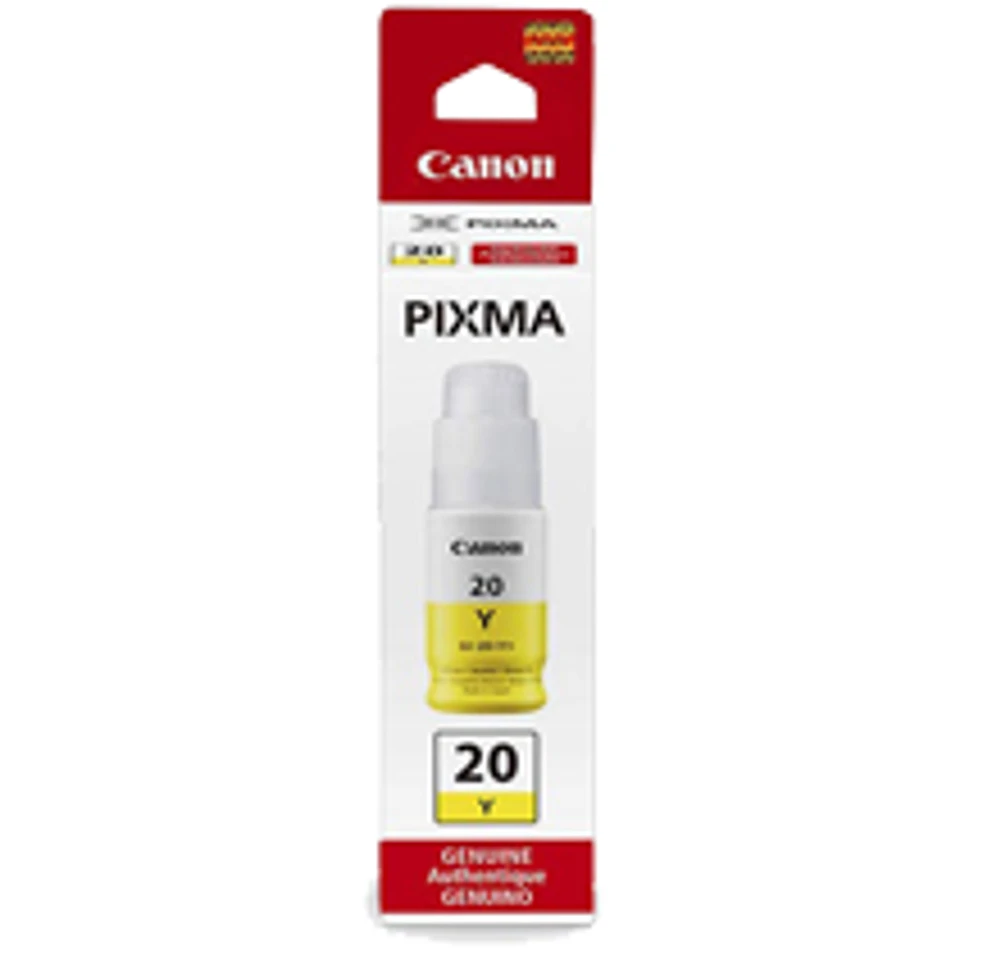 Canon 3396C001 (GI-20) Yellow Ink / Inkjet Cartridge