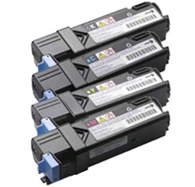 DELL 1320 Laser Toner Cartridge Set Black Cyan Yellow Magenta