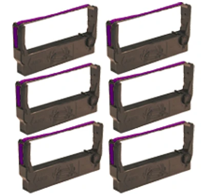 Epson ERC-23PL Ribbons 6-PACK Purple