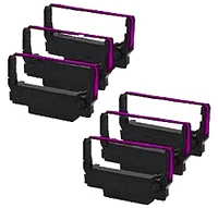 Epson ERC-30PL Ribbons 6-PACK Purple